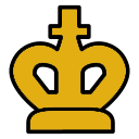 pièce roi du jeu d'échecs