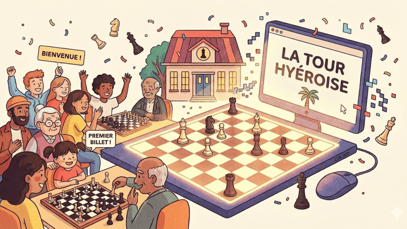 Nouveau site web pour la Tour Hyéroise