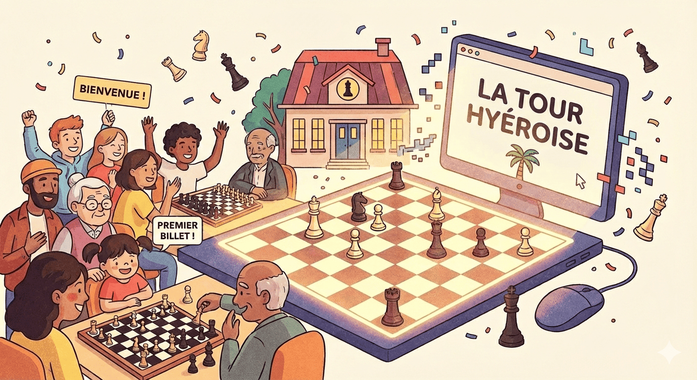 Nouveau site web pour la Tour Hyéroise